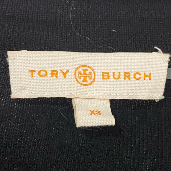 TORY BURCH - Simone Button-Front Wool Cardigan - Picture 4 of 5